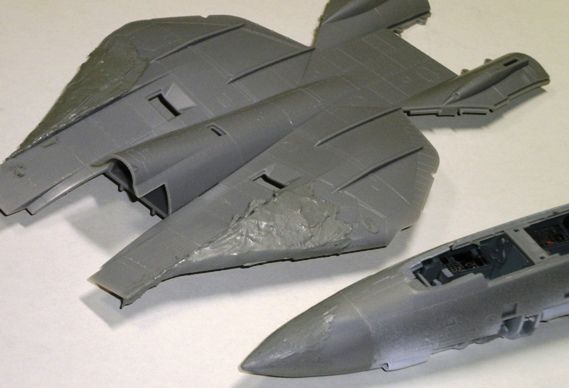 F-14D トムキャット 1/72 ファインモールド (その1) : Go Navy F-14D トムキャット 1/72 ファインモールド (その1) : Go Navy