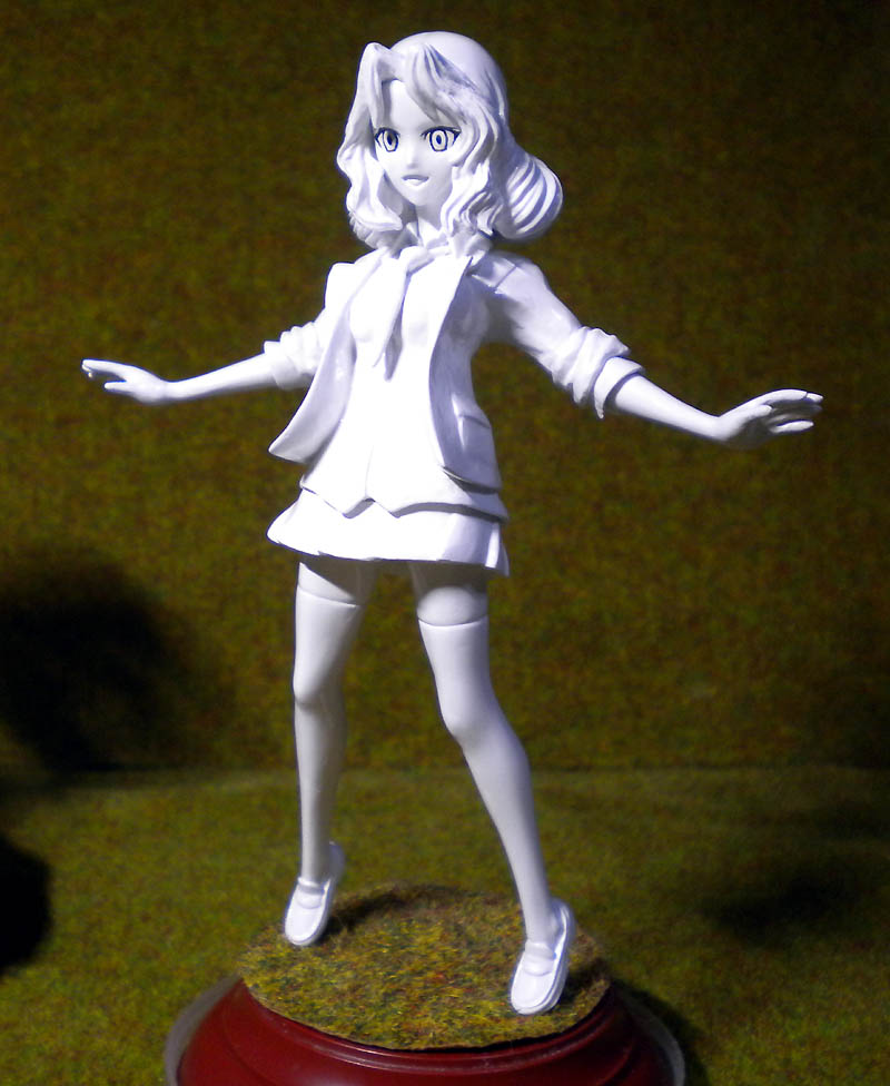 サンダース大付属 ケイ 制服Ver【 フルスクラッチ ノンスケール