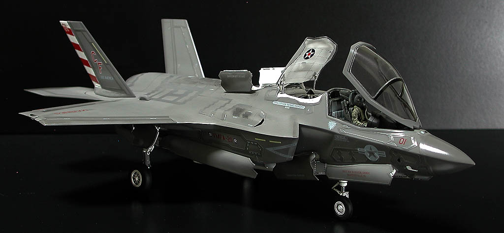 F-35B ライトニングⅡ 完成！ （ 1/48 KittyHawk ☆絶版