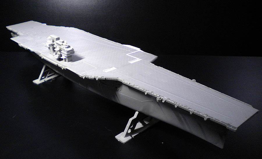 久々のフォレスタル (Revell 1/542 その3) : Go Navy! (乙)