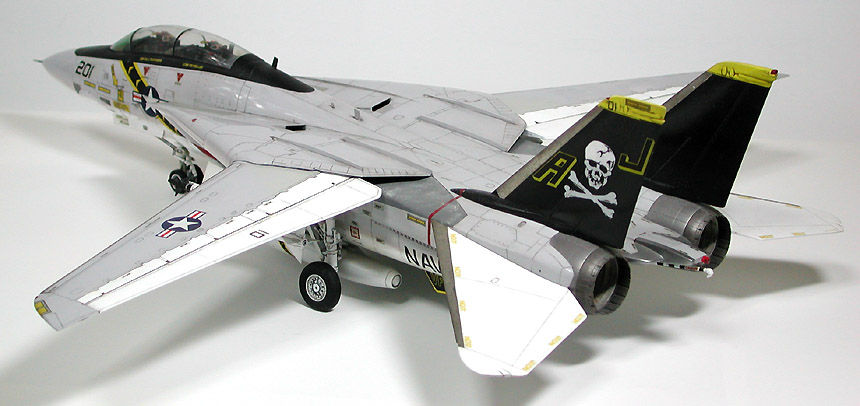 F-14A トムキャット ハセガワ 1/48（過去作その1） : Go Navy