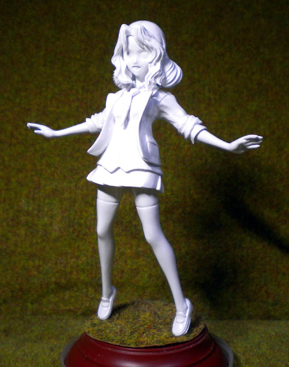 サンダース大付属 ケイ 制服Ver【 フルスクラッチ ノンスケール