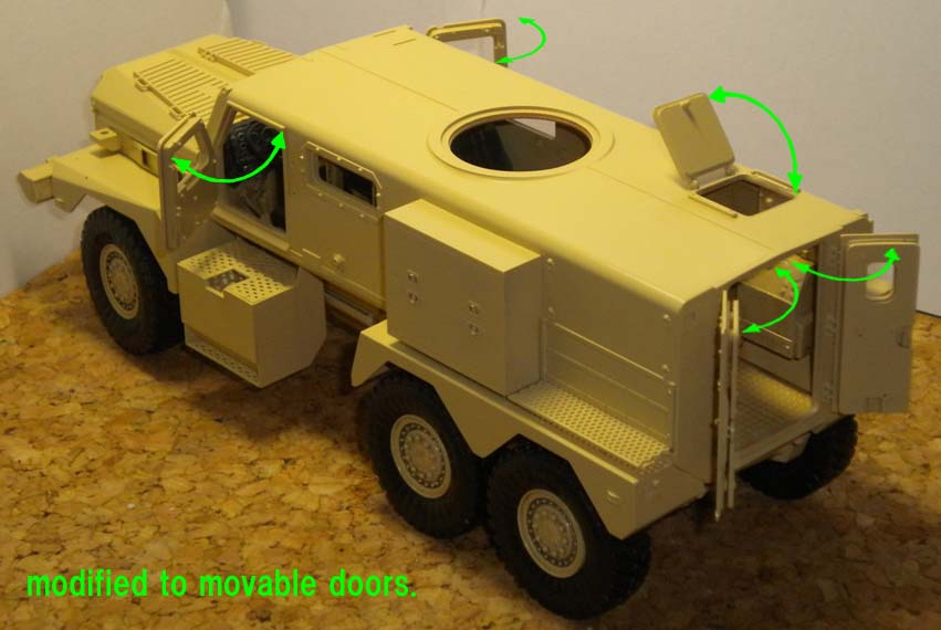 パンダホビー 1/35 COUGAR JERRV 6x6 （その4) : Go Navy! (乙)