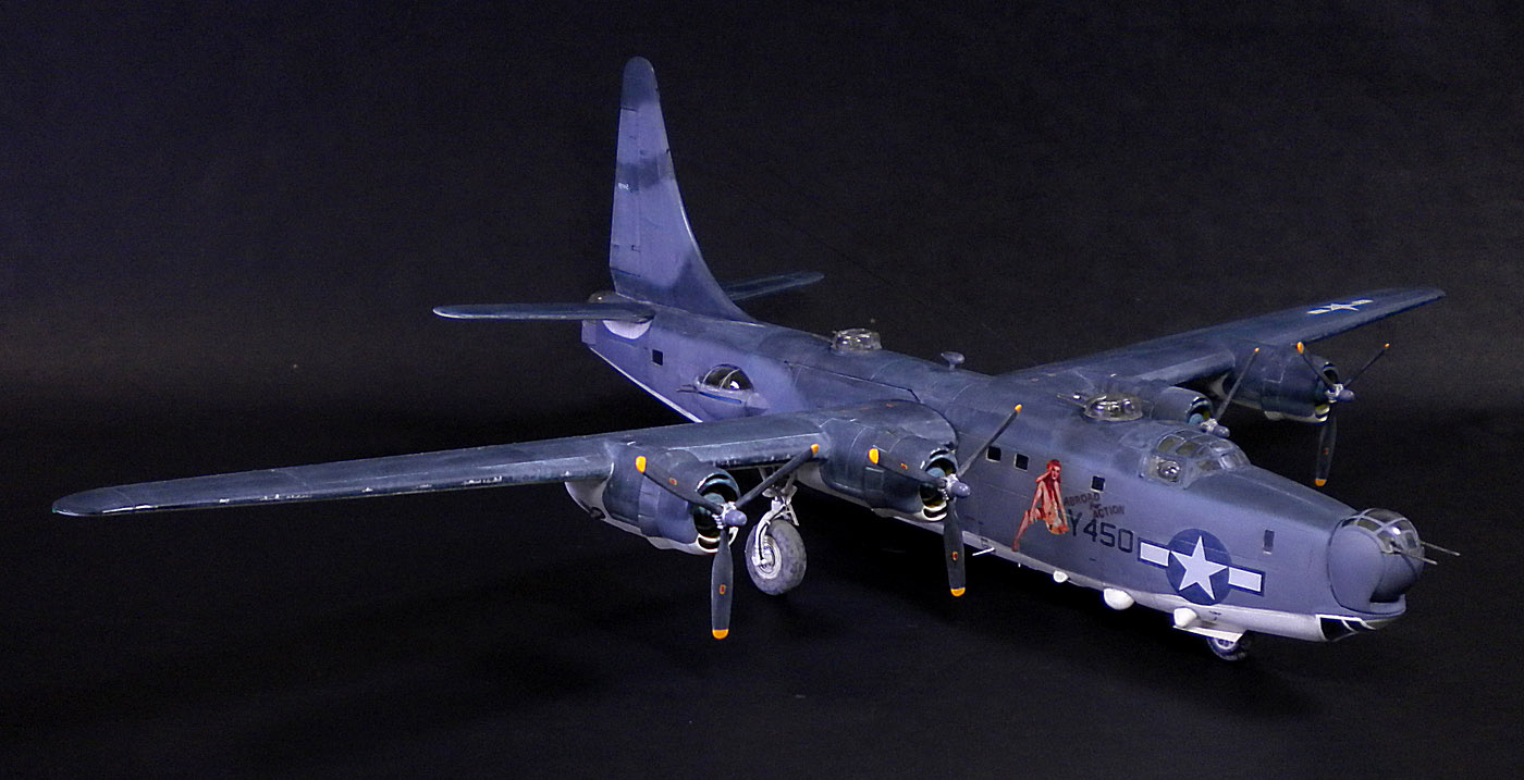 1/72 PB4Y-2プライバティア & PB4Y-1リベレーターセット PB4Y-2 プライヴァティア マッチボックス 1/72（完成！） : Go Navy! (乙)