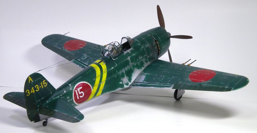 ハセガワ 1/32 紫電改 （完成） : Go Navy! (乙)