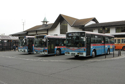 鎌倉駅と京浜急行バス