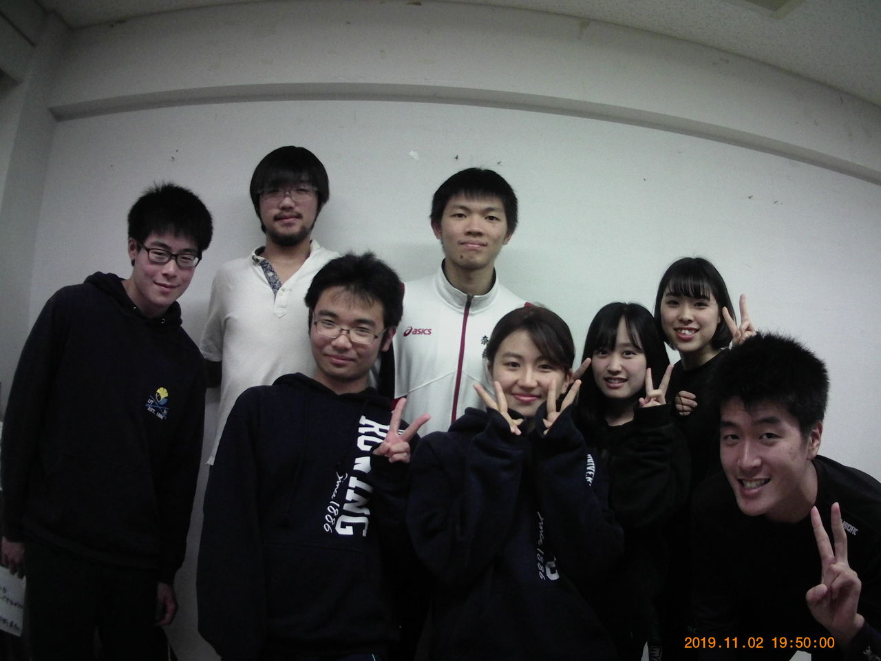 東日本選手権クルー写真女マネこみ