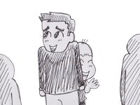 $【漫画】♂♂ゲイです、ほぼ夫婦です-1