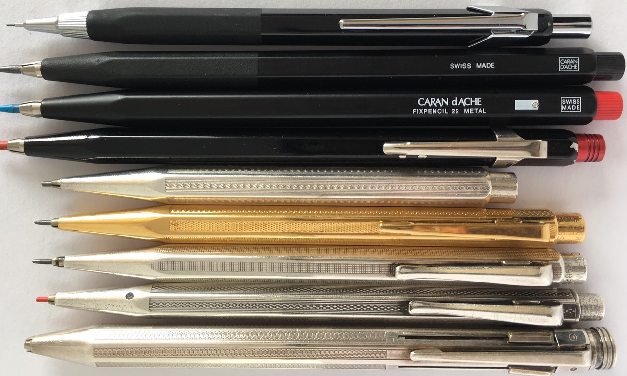 Caran d'Ache TRICOLOR 1.18mm3色ペンシル : utapenpen