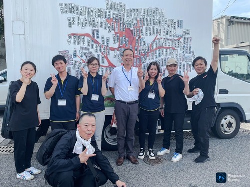 スタッフの皆さんと