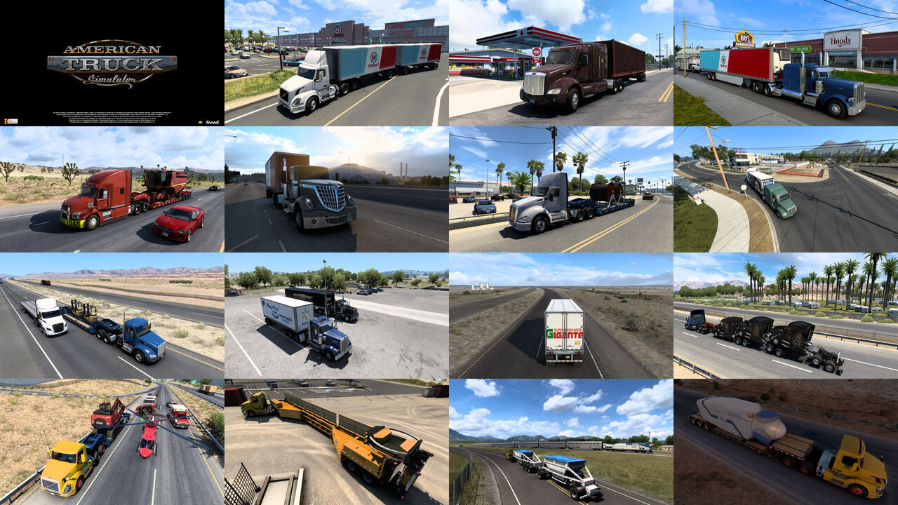 AMERICAN TRUCK SIMULATOR -Album- : 石（シリコン）の記録