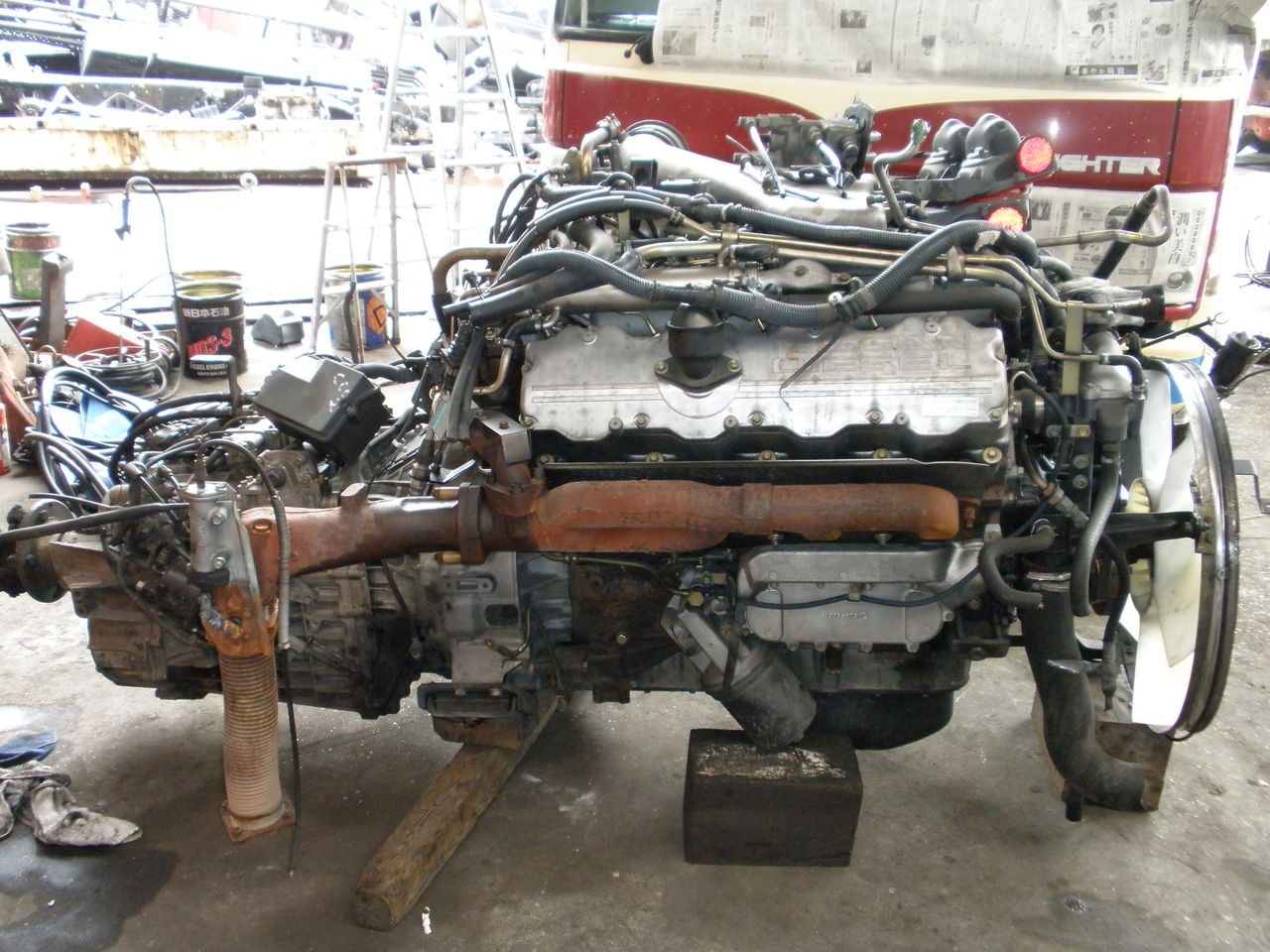 日産ud Kl Ck552bht エンジン ミッション付 中古トラック パーツ販売 宇藤自動車 日産ud Kl Ck552bht エンジン ミッション付 中古トラック パーツ販売 宇藤自動車