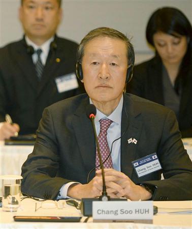 韓国・全経連の許昌秀会長