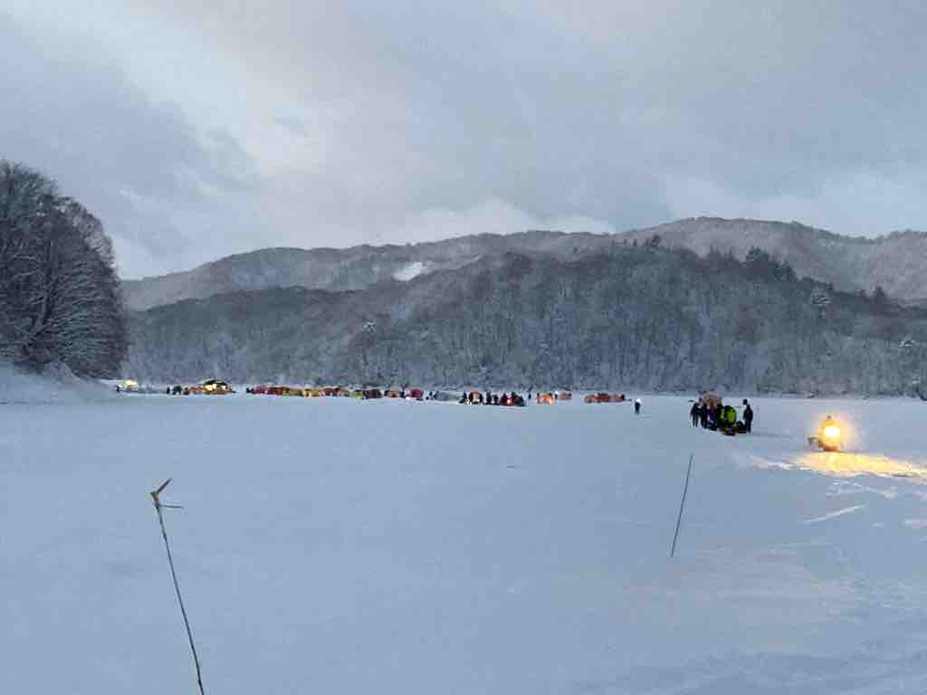 早稲沢1月31日 福島県わかさぎ釣りと時々その他