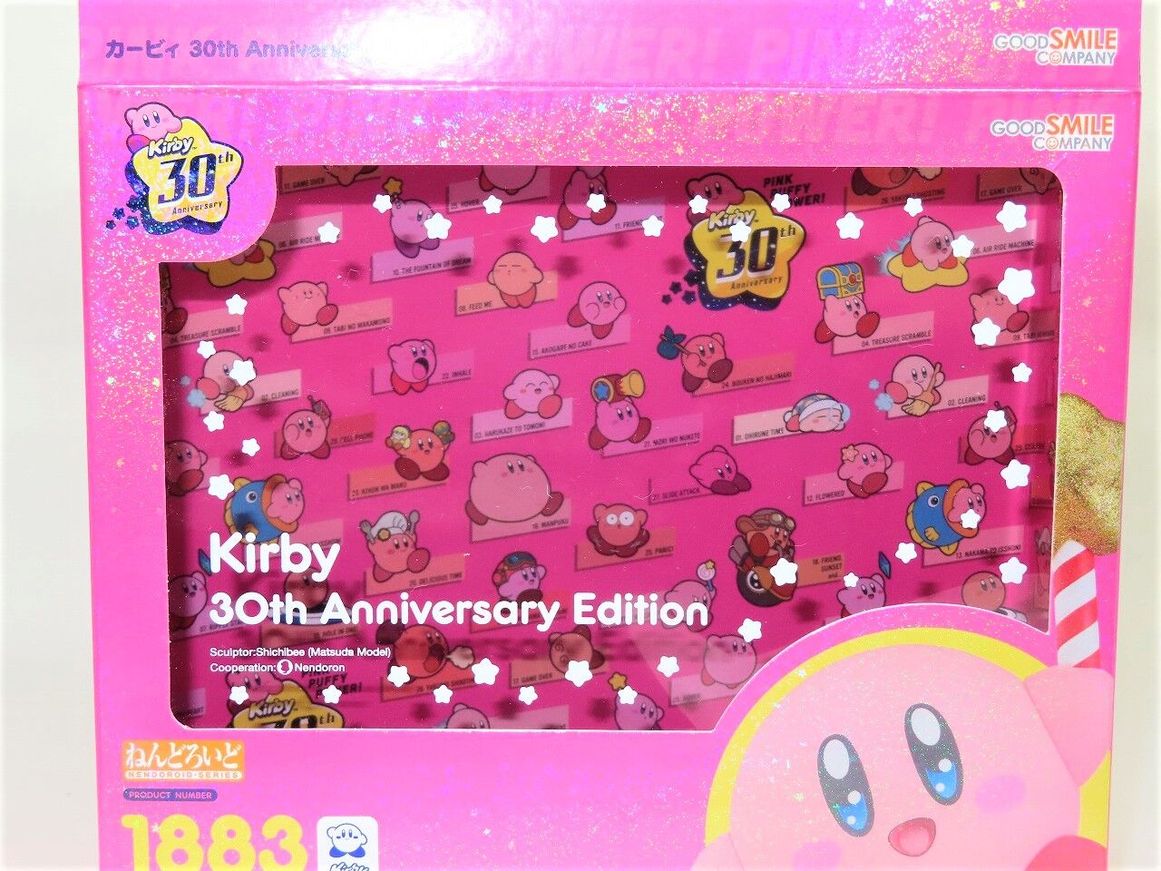 ねんどろいどカービィ 30th Anniversary Edition。【グッズ紹介 ねんどろいどカービィ 30th Anniversary Edition。【グッズ紹介