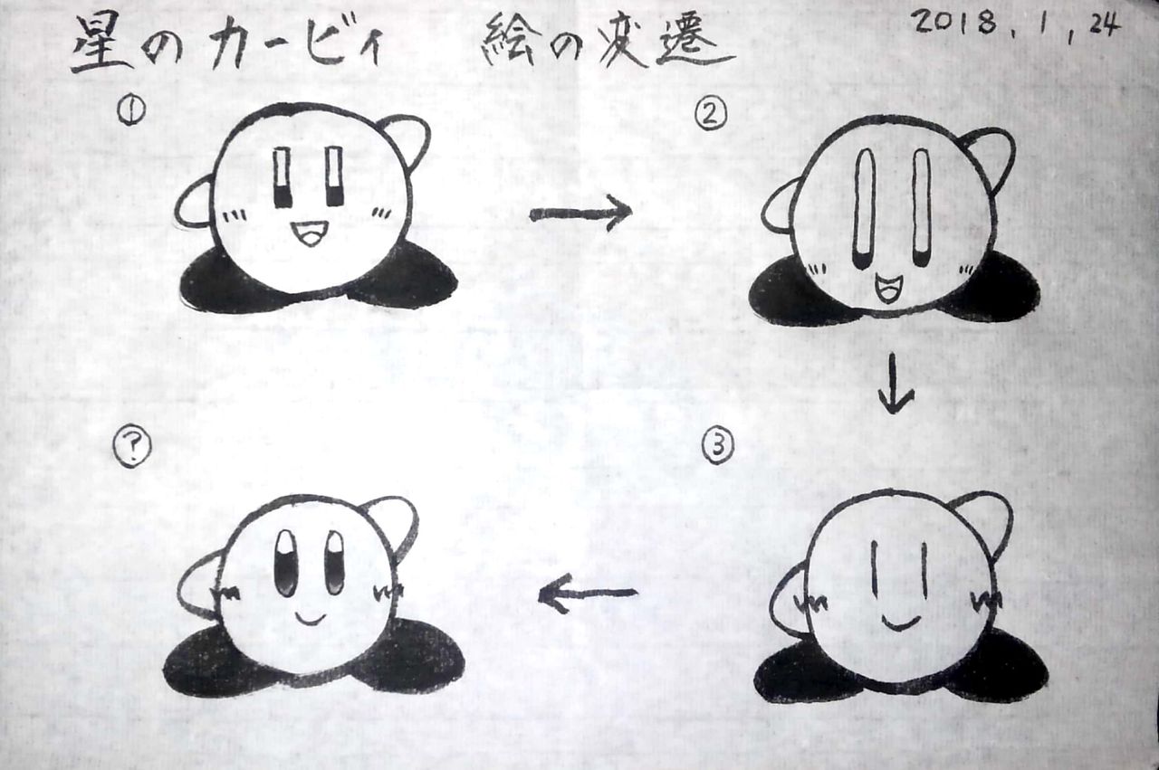 水墨カービィまとめ No 151 160 書道料理人 書道とカービィ 時々日常