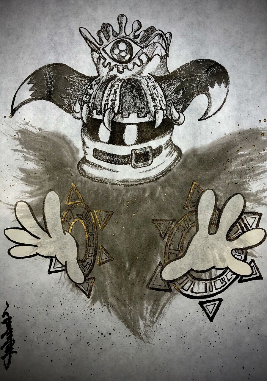 水墨カービィまとめ No 651 660 転猫墨戯 書道と桃球 時々日常