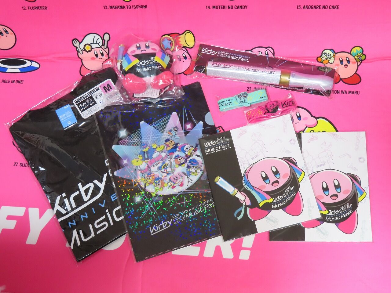 カービィ ミュージックフェス グッズ パンフレット・ペンライト