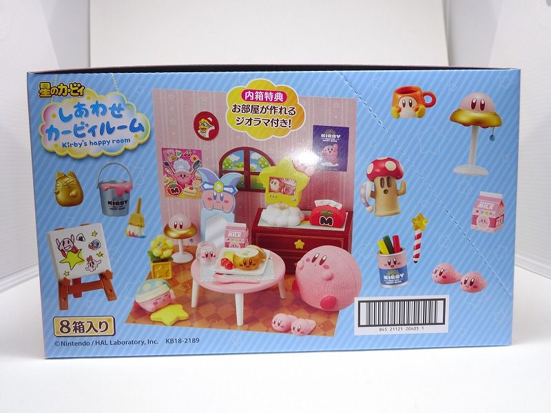 【新品未使用】リーメント しあわせカービィルーム 全8種 外箱・内箱付属 再生産】星のカービィ しあわせカービィルーム【1BOX＝8個入