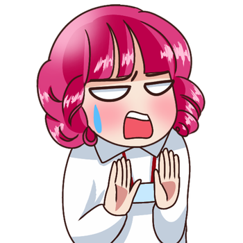 「やめてくださいよw他に回してください」って顔