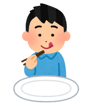 syokuji_hashi_blank_man