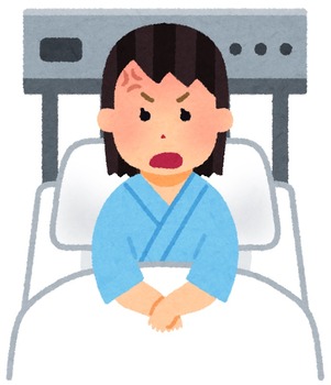 medical_nyuin_woman_angry