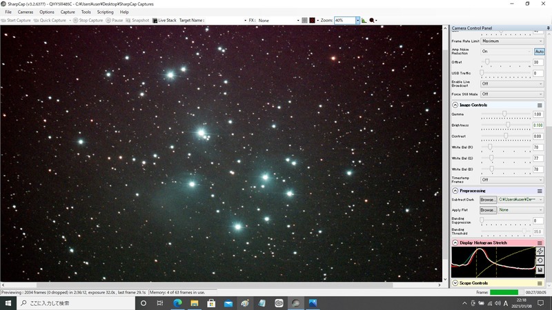 m45 30stack 32s gain40