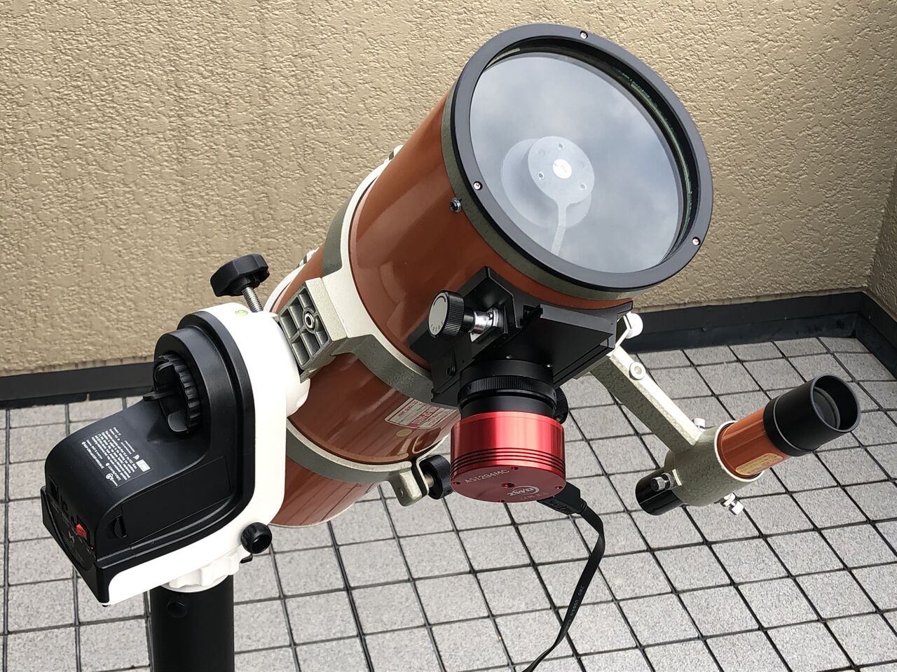 ビクセンSP140SS改による電視観望システム構築・・・F1.9は