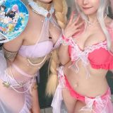 【画像】 世界一のコスプレイベント、ほぼ真っ裸でお●ぱい丸出し美女が多くてエ□過ぎるｗｗｗ（エ□GIF動画）