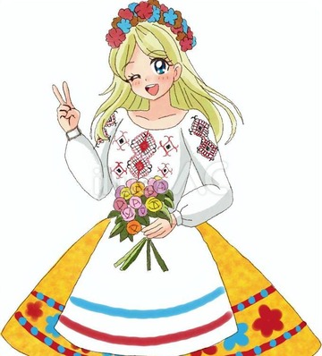 【画像】日本で避難生活を送っていたウクライナ美少女(13)の4年後、変わり果てた姿(17)で発見される