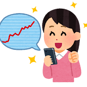 kabu_chart_smartphone_woman_happy