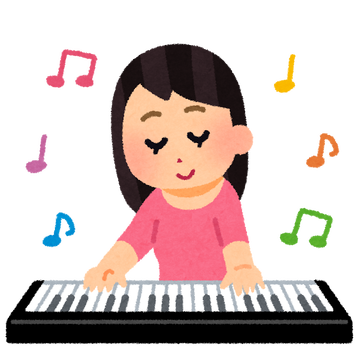music_keyboard_woman
