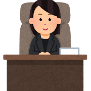 kaisya_desk1_syachou_young_woman