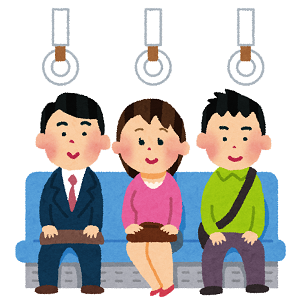 夜の満員電車で、体を密着させてイチャイチャしてる高校生のカップル発見。どんな神経してるんだろう…