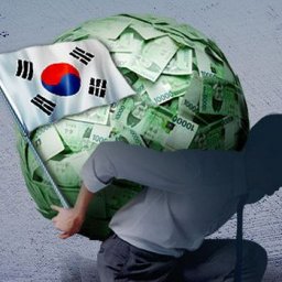 韓国人「家計負債比率、韓国が世界1位ｗｗｗ」