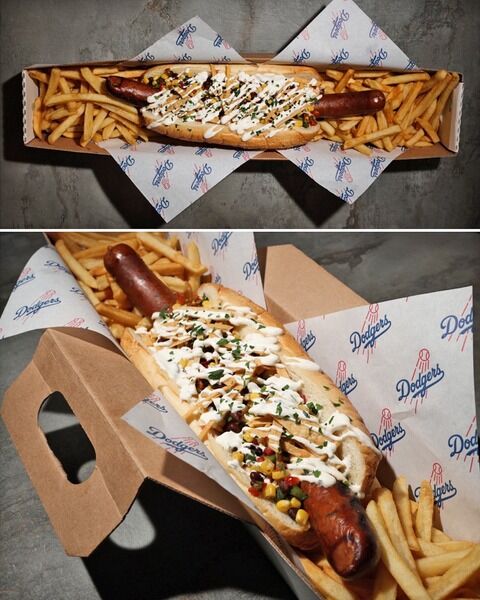【画像】 ドジャースの球場飯(約6000円)