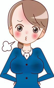 【画像】とんでもない爆胸女子が出現