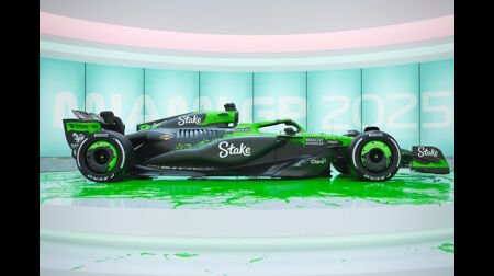 キック・ザウバーのF1マイアミGP向けスペシャルリバリーが「苔、カビ、フロービズ撒いただけ」などと話題