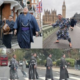 海外「カッコ良すぎだろ！」 ロンドンに到着した大相撲の力士たちが現地で人気爆発