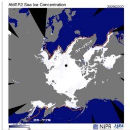 北極の氷、最大面積が観測史上最小に…JAXA発表！