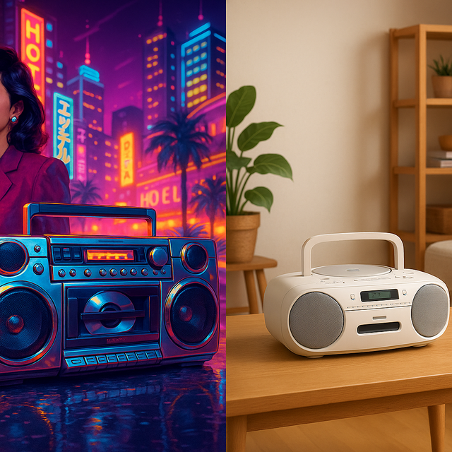 バブルの頃はCDラジカセ10万だぞ？今は3000円で買える。