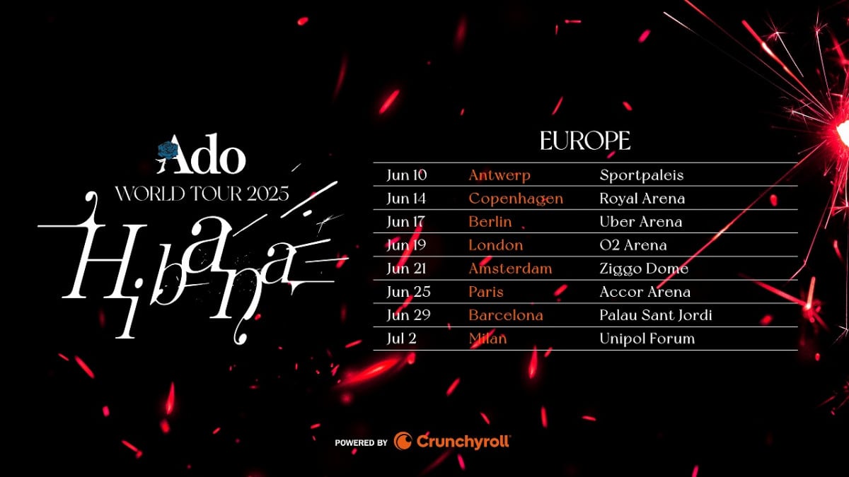 【驚愕】Ado、日本人歌手で過去最大級のワールドツアー開催決定 www ◯◯万人超を動員って、エグっ！？