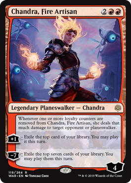 MTG【チャンドラ・ナラー】アーティストプルーフ