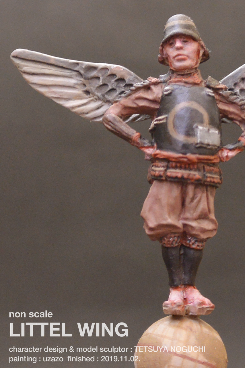 野口哲哉　メタルフィギュア　7個セット 商品詳細（メタルフィギュア 「LITTLE WING」（作家墨入れ