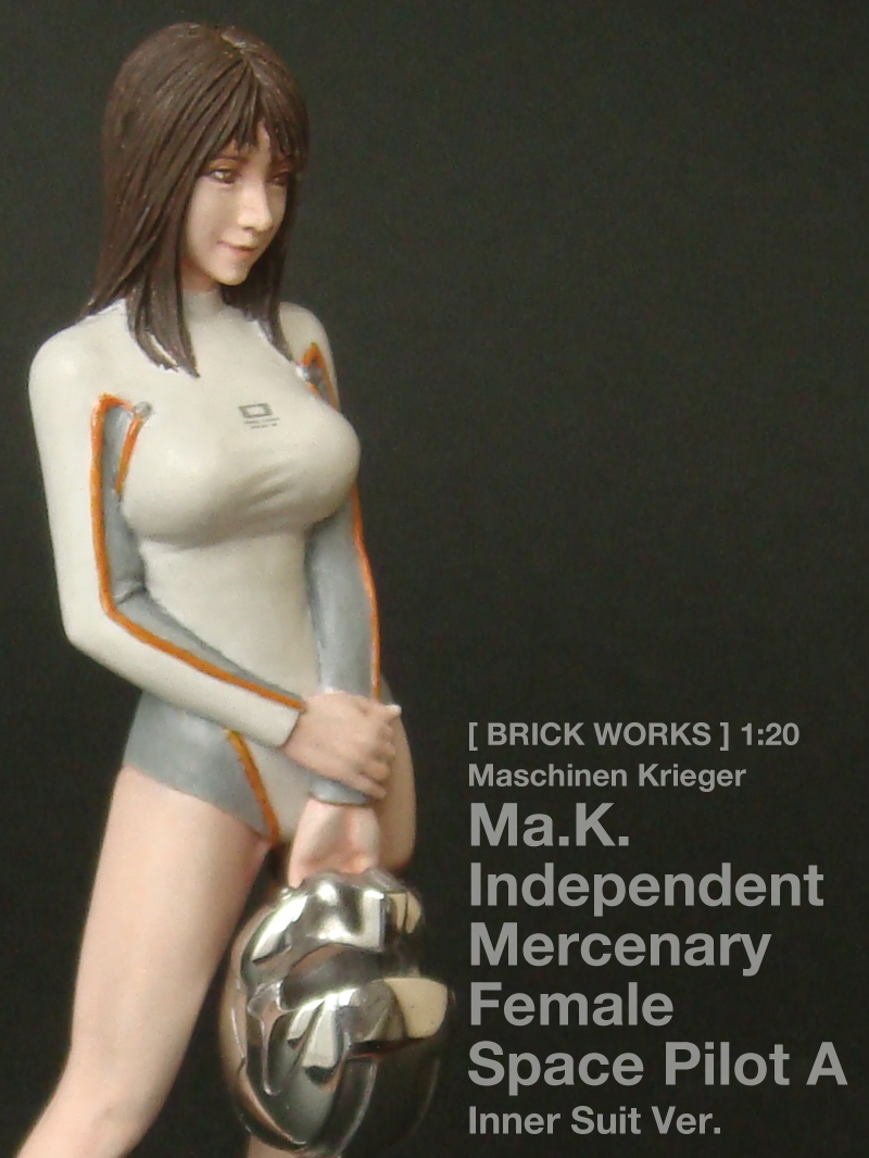 Brick Works Ma K 傭兵軍 女性宇宙パイロット a いまのところ未定 仮 Brick Works Ma K 傭兵軍 女性宇宙パイロット a いまのところ未定 仮