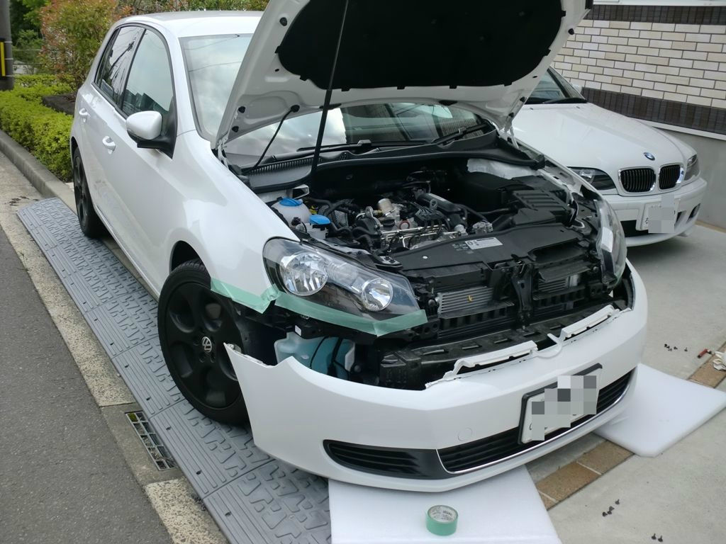 Golf6 1 2tsi トレンドラインに純正フォグランプ装着 レグナムvr 4曼陀羅