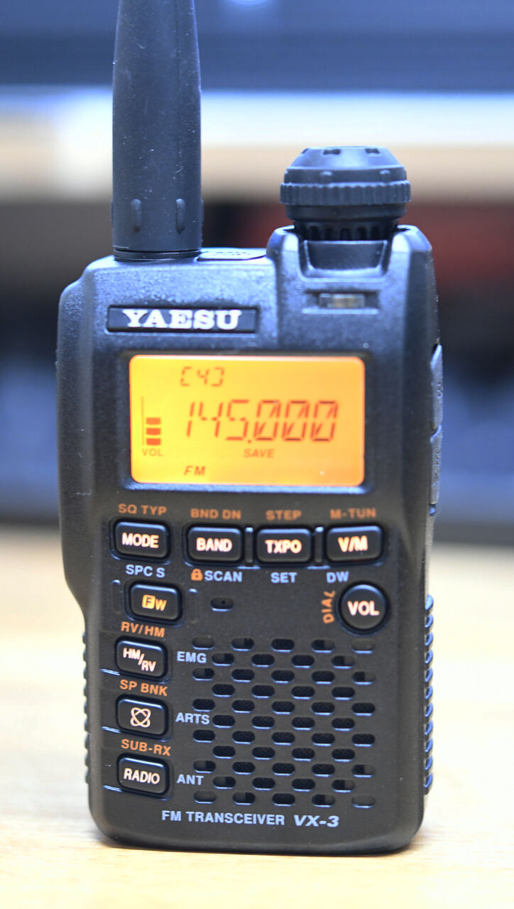 YAESU VX-3購入 : JR8ABB@ShowWatch!!