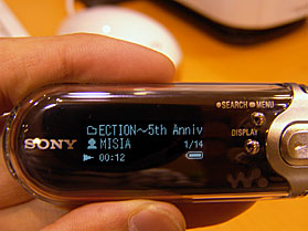 ネットワークウォークマン Nw E405 商品レビュー ソニーで遊ぼう