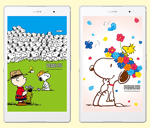 Xperia Tabletに特別なカバー Snoopy 65th Anniversary Collection が登場 ソニーで遊ぼう
