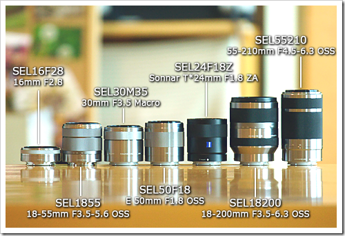 NEX-7 新商品レビュー Eマウントレンズ大集合!! : ソニーで遊ぼう! NEX-7 新商品レビュー Eマウントレンズ大集合!! : ソニーで遊ぼう!
